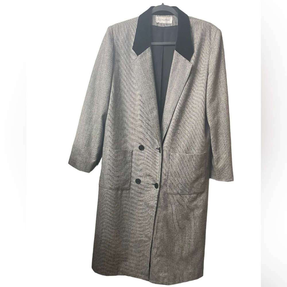 Evan Picone Wool Coat